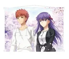 劇場版 Fate/stay night Heaven's Feel III.spring song シーンイメージタペストリー 衛宮士郎 間桐桜 グッズ タペストリー タぺ