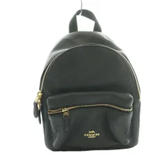 コーチ COACH ミニチャーリー バックパック レザー グレー /SS ■OS