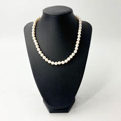 訳あり】天然本珊瑚 白珊瑚 ネックレス SILVER 大玉11mm 紐交換推奨 