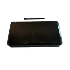 ジャンク ニンテンドー3DS コスモブラック 外装傷あり 動作未確認 本体【TE17】