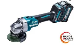 ☆makita マキタ 充電式ディスクグラインダ GA001GRDX （BL4025×2本・充電器DC40RA・ケース付）　未使用 純正品のサムネイル