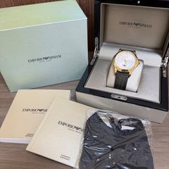 稼働 EMPORIO ARMANI 腕時計 シルバー スモセコ メンズ 3404 - メルカリ