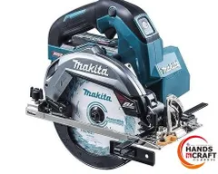 ☆マキタ makita 165mm 充電式マルノコ HS002GRDX 無線連動対応 40VmaxバッテリBL4025×2本 充電器 ケース 鮫肌チップソー付 未使用 純正品のサムネイル