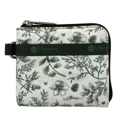 LESPORTSAC(レスポートサック) コインケース - 白×カーキ L字ファスナー/カードケース付きのサムネイル