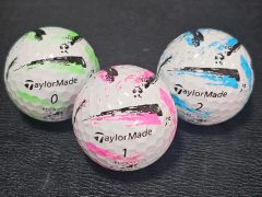 ロストボール カラーゴルフボール ブルー テーラーメイド インク 30球