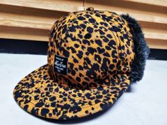 BREATH FAUX LEOPARD FUR CAP BROWN ブレス - メルカリ