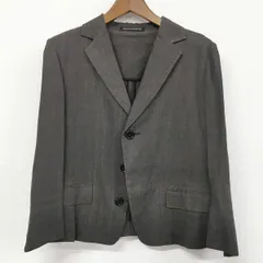 #snc ヨウジヤマモト YohjiYamamoto ジャケット グレー系 麻混 七分袖 レディース [628245]のサムネイル