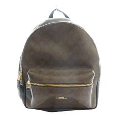 60 COACH コーチ シグネチャー リュックサック バッグパック - メルカリ