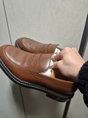グッチ ラバーソール ローファー 23aw 42.5cm マットブラック - メルカリ