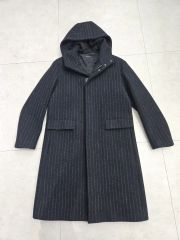 ど*す様 サカイ 22AW Check Bonding Coat 千鳥フード付き - メルカリ
