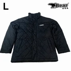 Bear USA ベアー ダウンジャケット L 黒 キルティング メンズ 羽毛 ブラック 防寒 アウター DEC-0096のサムネイル