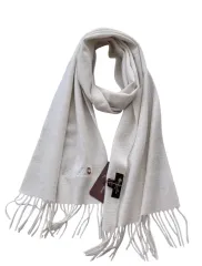 Loro Piana カシミア グランデ UNI 白 スカーフ