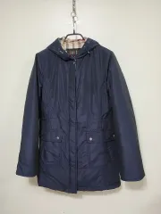 DAKS ネイビー フード ダウン アウター 251223のサムネイル