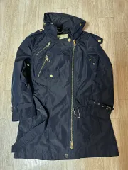 正規品 BURBERRY バーバリー ネイビー トレンチコート アウター