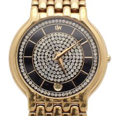 稼働】RAYMOND WEIL 9135 黒文字盤 ゴールド レディース腕時計 - メルカリ