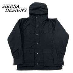 SierraDesigns(USA)リップストップパッカブルパーカ ブラック - メルカリ