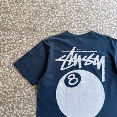 2304【入手困難】ステューシー♤ビッグロゴ8ボール 半袖Tシャツ 希少 