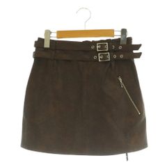 AMERI SYNTHETIC LEATHER MINI SKIRT - メルカリ