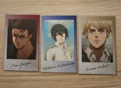 進撃の巨人 エレン ミカサ アルミン チェキ ポラロイド トレカ まとめ