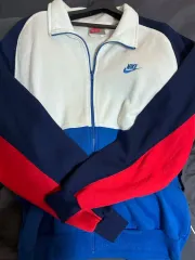 XL NIKE ヴィンテージ バイカラー ジップアップ