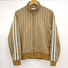 美品 Lacoste トラックジャケット ベージュ - メルカリ