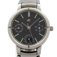 稼働品 4℃ ヨンドシー 腕時計 シルバー文字盤 クォーツ 2針 - メルカリ