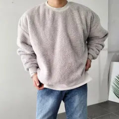 冬 ヒーター ヘビー リバーシブル ボア オーバーサイズ スウェット 9 COLOR 95-115 size