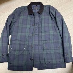sacai/チェック柄 コーデュロイ襟 リーバシブルブルゾン - メルカリ