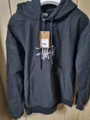 STUSSY ブラック フリース L タグ付き新品のサムネイル