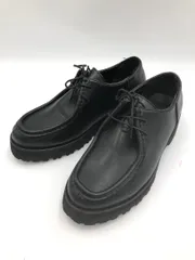 MONO-MART モノマート タンクソール プレーントゥ シューズ sizeM/黒 ■■ レディース