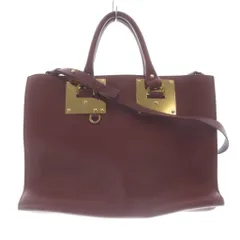 ソフィーヒュルムSOPHIE HULMEのレアなハラコ素材BAG ソフィーヒュルム - Sophie Hulme | Square Tote Silver Saddele