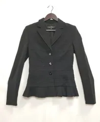 【203659】ESCADA エスカーダ  スカートスーツ　セットアップ　肩パッド　サイズ38  ・ ブラックのサムネイル