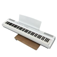 引き取り限定　YAMAHA88鍵 ホワイト電子ピアノ　Pー125 美品　川崎区 Yamaha P-125 88鍵電子ピアノ - メルカリ