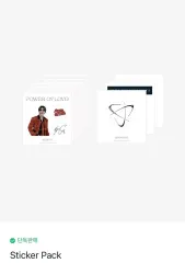 SEVENTEEN パワー オブ ラブ ステッカー パック 販売 出品