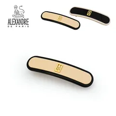 アレクサンドル ドゥ パリ バレッタ ALEXANDRE DE PARIS バレッタ 6cm aa6-18384-04 アレクサンドルドゥパリ 6cm バレッタ 髪留め シンプル ブランド ハンドメイド ヘアアクセサリー のサムネイル