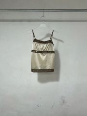美品 Andmary Alice check ribbon tops - メルカリ