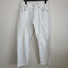 Levi's 501XX ホワイトデニム ボタンフライ ストレート 白デニム W33