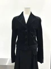 サンドロ(SANDRO) ツアーベルベット コーデュロイ クロップド ジャケットのサムネイル