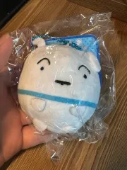 クレヨンしんちゃん ぶりぶりお尻 シロ お米 キーホルダー