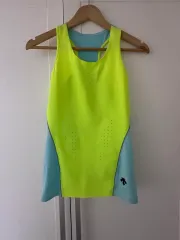デサント 蛍光 ランニング ノースリーブ Tシャツのサムネイル