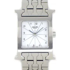 エルメス HERMES 腕時計 Hウォッチ HH1.210 スクエア ホワイト文字盤 SS クオーツアナログ 【中古】のサムネイル