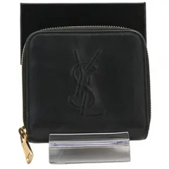 サンローラン YSL カサンドラ ラウンドジップウォレット 二つ折り財布 Bランク ys5217vc