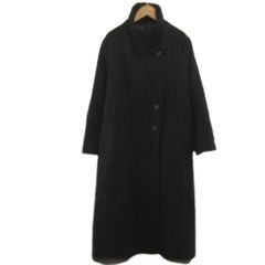 美品‼️ Max Mara ブラック ロングコート カシミヤ混 ITALY - メルカリ