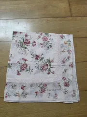 ローラアシュレイ フラワー ハンカチ
