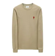 新品正規品 アミ ハート ロゴ 長袖 Tシャツ A21HJ005 250のサムネイル