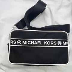 ▽MICHAEL KORS　マイケルコース　MKショルダーバッグ　ブラック　匂いあり　10964