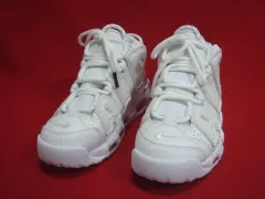 240 NIKE モアアップテンポ トリプルホワイト 240サイズ