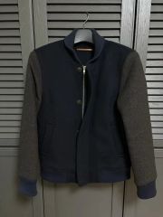 JOSEPH HOMME クリーニング済リバーシブルノーカラージャケット 44 