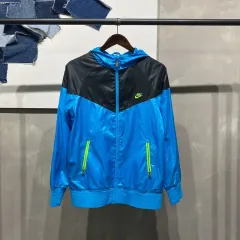 (95) NIKE ナイキ レディース スポーツ ウィンドランナー バイカラー ウィンドブレーカー ジャケットのサムネイル
