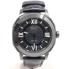 IT0LRQPAK76Y FENDI フェンディ セレリア 000-82000L-182 自動巻 替えベルト ベルトケース ギャランティカード 取説 稼働 メンズのサムネイル